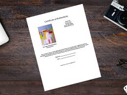 Maybe you would like to learn more about one of these? Do You Need A Certificate Of Authenticity For Your Artwork Archive