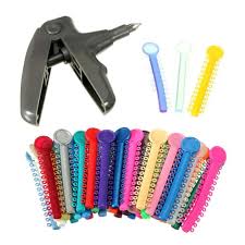 Next, grasp the rubber band with two fingers, and stretch it to hook over the corresponding tooth to connect your upper and lower teeth. Amazon Com Dental Orthodontic Ligature Ties And Orthodontic Ligature Gun Dispenser Ligature Gun With 1040pcs Teeth Orthodontic Ligature Ring Rubber Bands Multi Color Multi Color Beauty