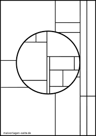 Malvorlage Geometrische Formen Kostenlose Ausmalbilder