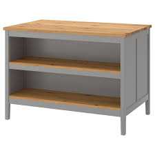 The tornviken series is ideal when you need more workspace, more storage ‒ more kitchen. Tornviken Kitchen Island Grey Oak 126x77 Cm Ikea
