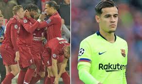 On console and mobile, #playingisbelieving with @officialpes. Philippe Coutinho S Dressing Room Reaction To Liverpool Beating Barcelona Has Emerged Football Sport Express Co Uk