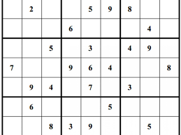 To solve the puzzle, the player must use their logic and reasoning. Printable Sudoku Puzzles Printable Kids Worksheets