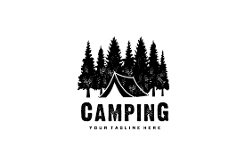 Download Pine Trees Camping Tent Logo Design Graphic By Sore88 Creative Fabrica SVG Cut Files
