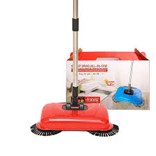 Household Cleaning Package Hand Push Sweeper Mop Stainless Steel Sweeping Machine Push Type H