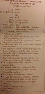 Ghirardelli White Chocolate Raspberry Muffins Raspberry Muffins White Chocolate Raspberry No Bake Bars
