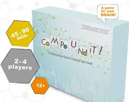 Compoundit The Chemistry Formula Word Game By Andrew Lyman Buttler New Review From Twin Cities Geek Kick Word Games Chemistry Projects Chemistry Lessons