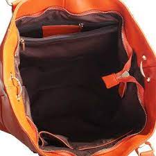 De Venta Tambien En Http Articulo Mercadolibre Com Mx Mlm 422869871 Hermosa Bolsa De Piel Color Naranja Precio De Distribuidor Bolso Piel Color Naranja Piel