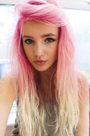 Pink To White Ombre Hair The Beauty Thesis Ombre Hair Blonde Light Pink Hair Hair Styles