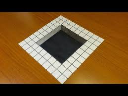 From 2d to 3d cartoons, comics or geometric drawings, here. Very Easy How To Draw 3d Hole 3d Drawing Trick Art On Paper Step By Step Ø¯ÛŒØ¯Ø¦Ùˆ Dideo