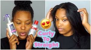 Like , comment and subscribeeeee. Straightening My Natural Hair Fabulousbre Youtube