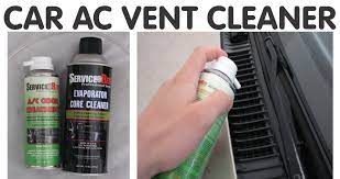 How To Get The Bad Smell Out Of Car Ac Vent System Diy Car Smell Vent Cleaning Cleaning Car Interior
