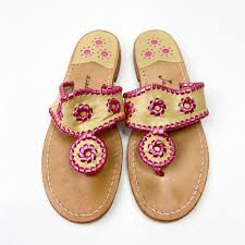 Jack Rogers Pink Hampton Sandal