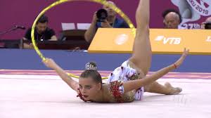 Dina alekseyevna averina is a russian individual rhythmic gymnast. 2019 Rhythmic Worlds Baku Aze Dina Averina Rus Qualifications Hoop Youtube
