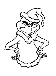 The ultimate christmas coloring pages for kids: Grinch Coloring Pages Free Printable Grinch
