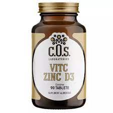 Vitamina d, zincul și vitamina b12 sunt cele mai comune deficiențe întâlnite la pesoanele în vârstă. Vitc Zinc D3 Cos Laboratories La Cel Mai Bun Pret Epret Ro