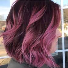 Pastel Pink On Brunette Hair Styles Funky Hair Colors Pinterest Hair