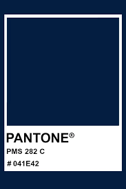 pantone 282 c color pms hex darkblue blue colour palettes 481