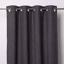 Plus besoin d'imaginer votre futur dressing : Rideau Goodhome Novan Gris Fonce 140 X 260 Cm Castorama