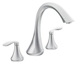 The eva collection offers an elegant, transitional design that gives to calculate the overall star rating and percentage breakdown by star, we don't use a simple average. Moen T943 Eva Roman Tub Faucet Trim Chrome Plumbing Online Canada