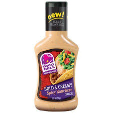Taco Bell Spicy Ranchero Sauce 8 Fl Oz Bottle Walmart Com Taco Bell Chipotle Sauce Chipotle Sauce Taco Bell Sauce