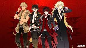 Show By Rock Shingan Crimson Rom Yaiba Crow And Aion Anime Cute Anime Boy Rock