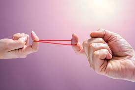 pulling the rubber band