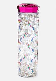 Unicorn Shaky Water Bottle For Girls Water Bottle Bottle Girls Water Bottles