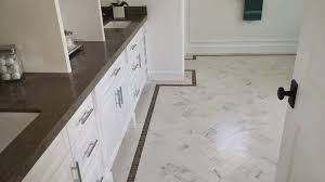 Vera Marble Photos Herringbone Tile Flooring Caesarstone