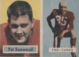 1959 Topps Football #41 Pat Summerall EX/MT *e1