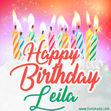 Female hand light candle fire with lighter flame. Happy Birthday Gif For Leila With Birthday Cake And Lit Candles Download On Funimada Com