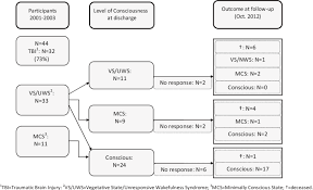 Flow Chart Of The Level Of Consciousness Of All 44 Patients