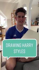 Blind Guy Drawing Harry Styles: Rate it out of 10!