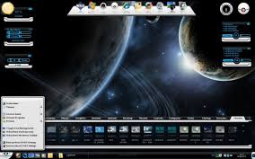 Ubuntu 11.04 beta all systems: Winstep Desktop Themes