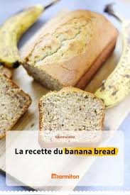 Cake A La Banane Banana Bread Usa Recette Gateau Moelleux Cake A La Banane Recette Banana Bread