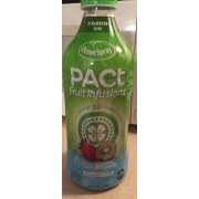 Ocean Spray Pact Fruit Infusions Strawberry Kiwi Calories Nutrition Analysis More Fooducate