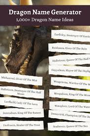 January is considered one of the coldest months of the year. Dragon Name Generator 1 000 Dragon Names Imagine Forest