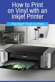 How To Print On Vinyl With An Inkjet Printer Would You Like To Know How To Print On Vinyl Using The Vinyl Printer Inkjet Vinyl Printable Heat Transfer Vinyl