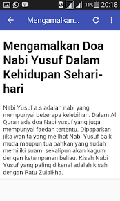 Check spelling or type a new query. Download Amalan Doa Nabi Yusuf Apk Latest Version App By Huffman Evelyn For Android Devices