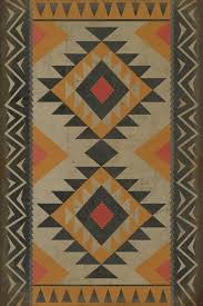 Pattern 62 Vagabond Vinyl Floor Cloth In 2020 Floor Cloth Vinyl Flooring Handcraft