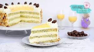 Trockener kuchen muss nicht trocken sein! Mohn Eierlikor Torte Von Lieblingsgeschmack Youtube