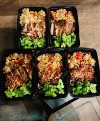Then, for nice grill marks, rub some canola oil on the grate with some paper towels. First Time Posting Grilled Teriyaki Chicken With Fried Rice Steamed Broccoli Mealprepsunday