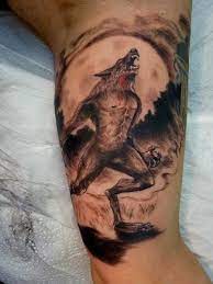 Ahhh i am so in love with this tattoo! Werewolf Tattoo Werewolf Tattoo Tattoo Designs Men Creepy Tattoos