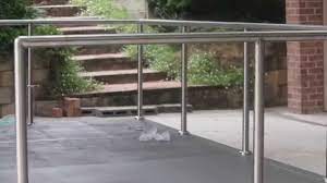 To know about outdoor handrails for steps in detail, continue reading. How To Install Diy Stainless Steel Posts And Handrails Youtube
