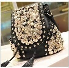 The tutorial demonstrates just how easy it is to make a sturdy protective notebook cover from leather—it's just a matter of cutting a square of leather and wrapping. 2016 Fashion Women Messenger Bag Vintage Punk Designer Tote Button Rivet Decoration Handbag Leather Chain Shoulder Bags Handbag Embroidery Leather And Canvas Handbagsleather Handbag Bag Aliexpress