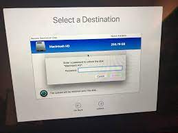 Restoring A Time Machine Backup To A Machine With A Password On The Drive -  Ask Different