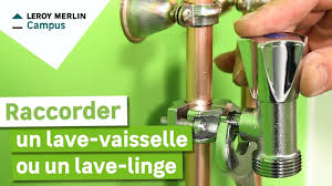 Comment Raccorder Un Lave Vaisselle Ou Un Lave Linge Leroy Merlin Youtube