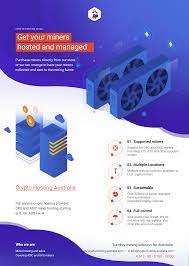 New Crypto Hosting Mine Service In Australia Bitcoinmining