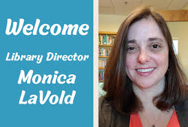 Please join us in welcoming Monica LaVold to the position of Library  Director at Friday Memorial Library! Monica graduated from St. Cloud State  with a degree in Elementary Education before completing her