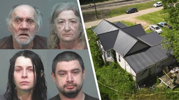 Four adults face felony child endangerment charges after 16 kids were found living in squalid conditions inside a home in Hamden, Ohio. #FOX44TX has the story linked below.