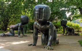 David cerny's sculpture babies is in palm springs california until 2020. David Cerny Babies In Prague Inaka Travel